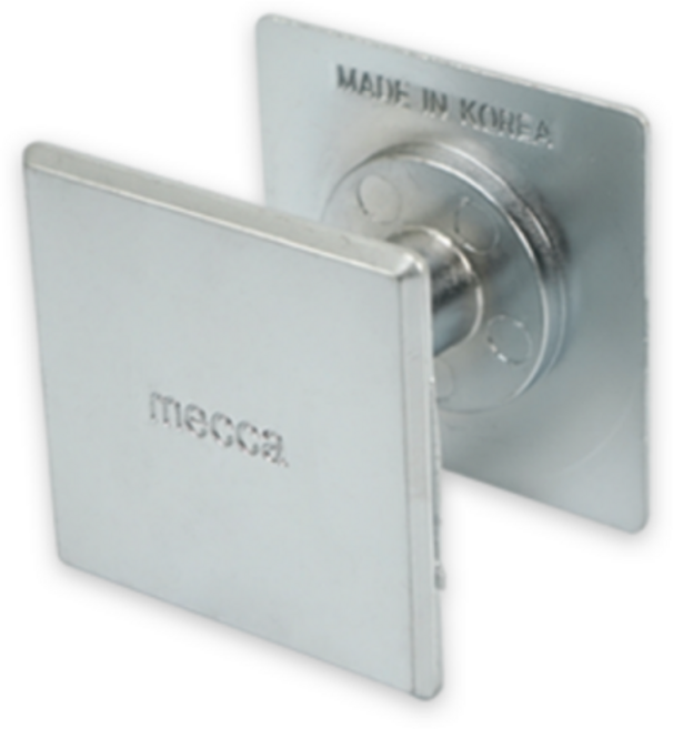 현관문 보조키마개 사각 실버