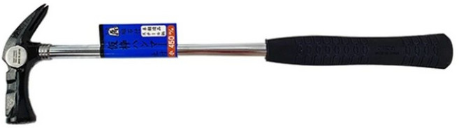 수사 스틸 장도리 목수 해머 자석 빠루 망치 450mm, 450(소)