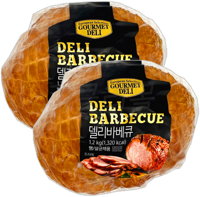 코스트코 사조오양 델리 바베큐 햄 1kg + 드라이아이스 수제햄 냉장 식품, 2.4kg, 1개