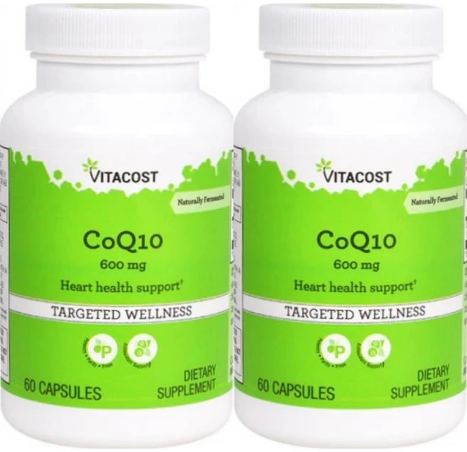비타코스트 코큐텐 코엔자임 큐텐 유비퀴논 600mg, 2팩, 60정, 60정 - 쿠팡