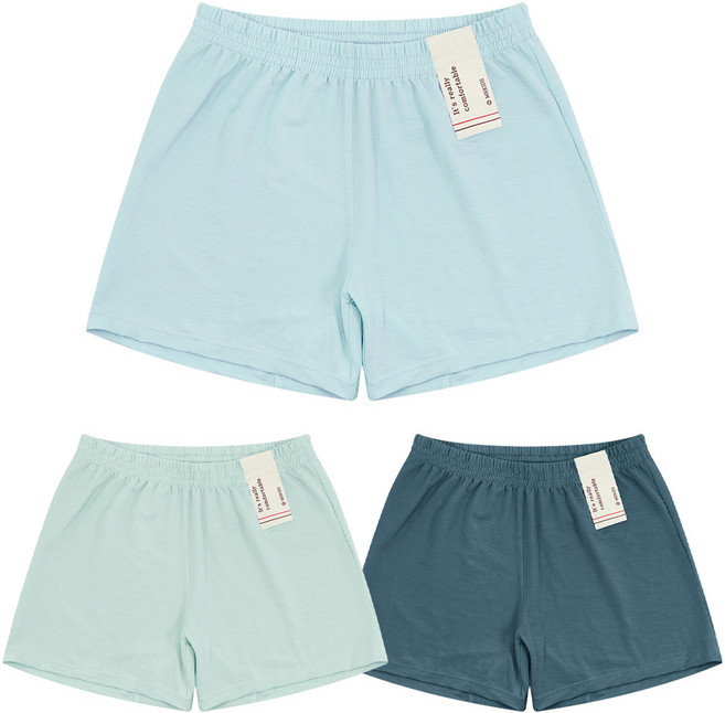 엠알키즈 인견 슬럽사 라벨포인트 남아 스판 트렁크 3매입 TV706