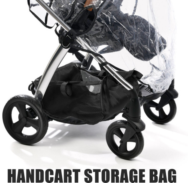 유모차 보관 바구니 휴대용 경량 옥스포드 천 유모차 하단 정리함 대용량 용 제품, [01] 옵션1