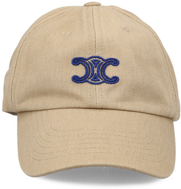 셀린느 로고 자수 모자