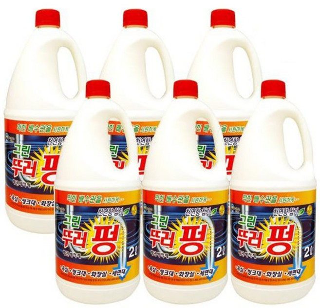 버블윅 그린락스, 2L, 6개