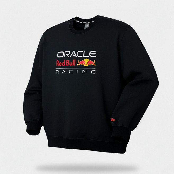 (국내매장 정품) 뉴에라 레드불 오버핏 맨투맨 오라클 레이싱 컬렉션 MS0071