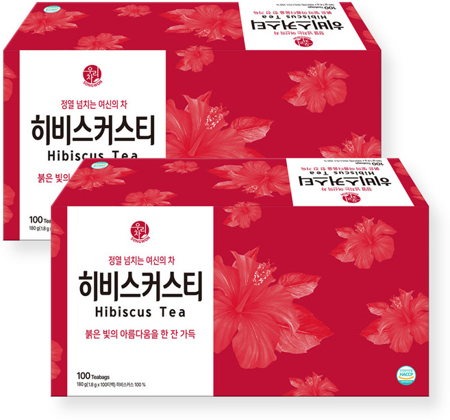 우리차 송원식품 히비스커스 티, 1.8g, 100개입, 2개