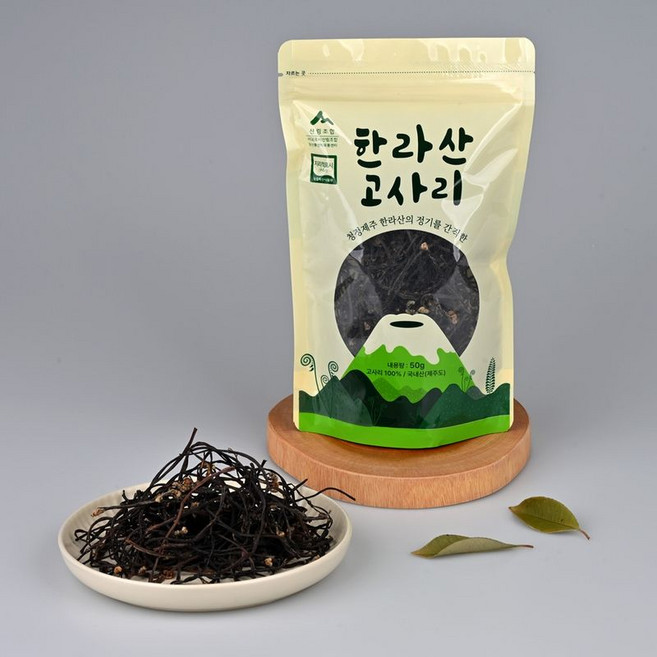 서귀포산림조합 제주 한라산 건고사리, 2개, 50g