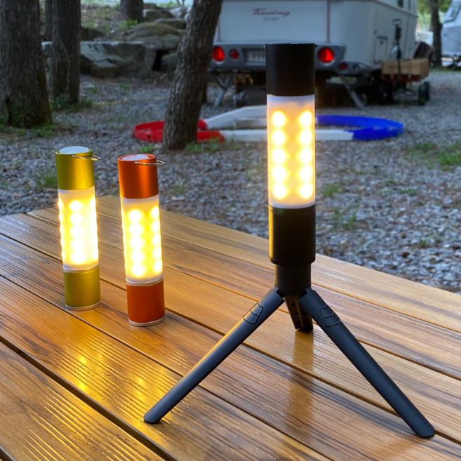 알리마 캠핑 랜턴 후레쉬, 3500mAh 그린, 1개