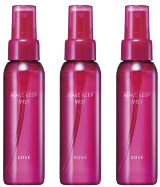 KOSE 메이크 킵 픽서 미스트, 3개, 80ml