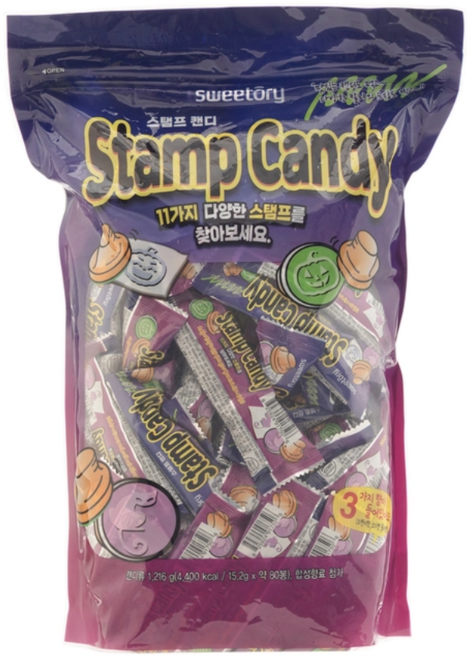 [코스트코]SWEETORY 몬스터 스탬프캔디, 1.216kg, 1개