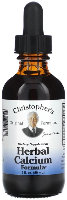 Christopher's Original Formulas Herbal Calcium Formula 2 fl oz (59 ml), Christopher's Original Formula, 1개, 59ml - 쿠팡