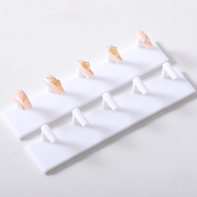미니 분리형 네일팁 팁스탠드 10P, 1개, 화이트