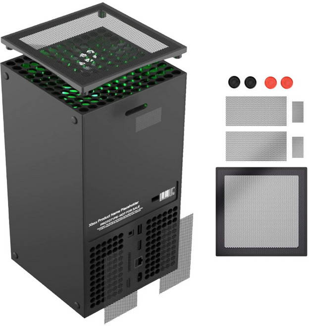 XBOX SERIES X 먼지방지 필터 브라켓 세트, 1개