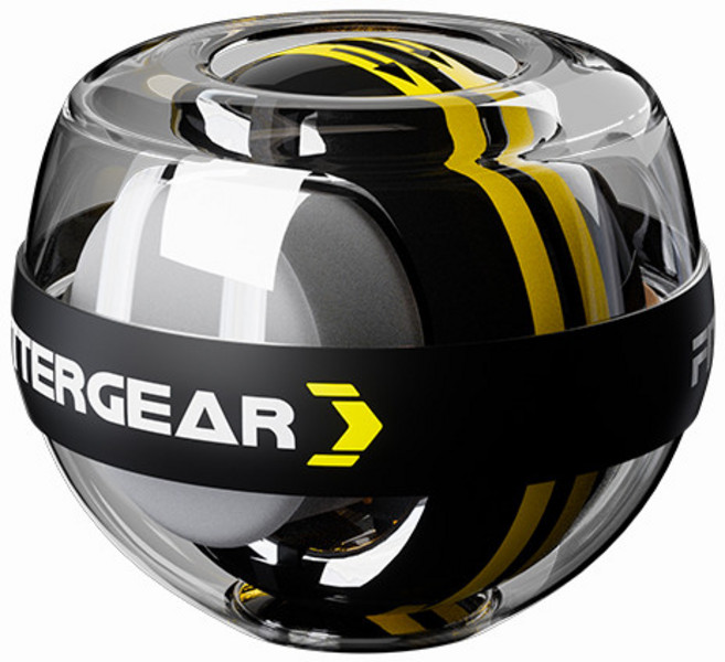 FITTERGEAR 腕力球 減壓訓練握力球, 1個, 黑色 大黃蜂, 黑色