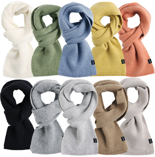 모더먼트 남녀공용 소프트 터치 숏 머플러 10컬러