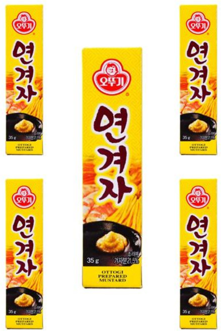 오뚜기 연겨자 35g 5개, 5세트