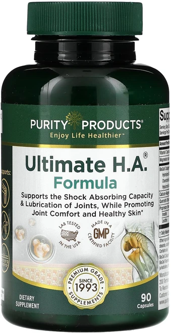 몸관리하세요 겨울입니다 Purity Products 얼티메이트 HA 포뮬라 캡슐 90정 특별관리진행, PurityProducts얼티메이트HA포뮬라캡슐90정, 1개 - 쿠팡