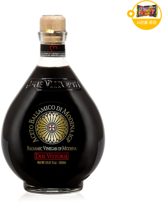 두에비토리에 모데나 IGP 발사믹식초 오로 사은품 추가증정, 1개, 500ml
