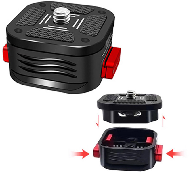 라이트닝 VF-38 도브테일 퀵릴리즈 퀵슈 플레이트 KIT, 1세트