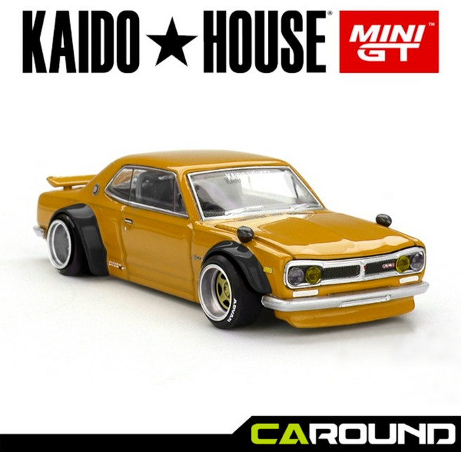 국내바로발송 카이도하우스 x 미니지티 KHMG 228 닛산 스카이라인 2000GT-R (KPGC10) 카이도 스트리트 V2, 단일, 1개