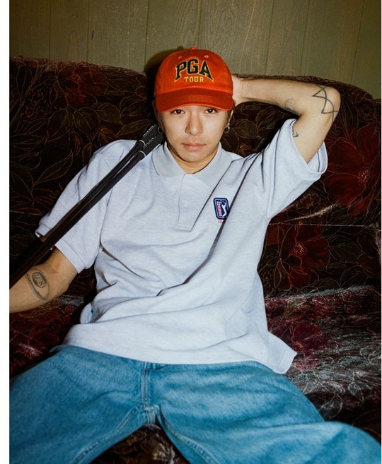 PGA 남성 발란사 솔리드 반팔 폴로셔츠 L245TS902P