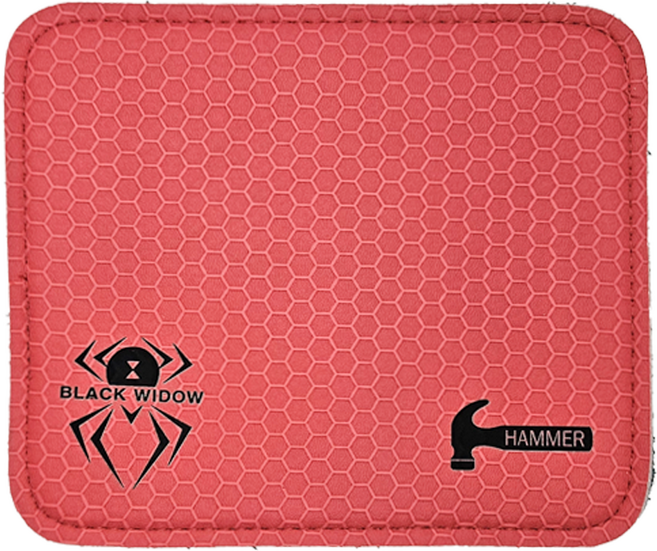 햄머 블랙위도우 사각 가죽 볼타올 볼타월 볼링용품, 1개, 레드