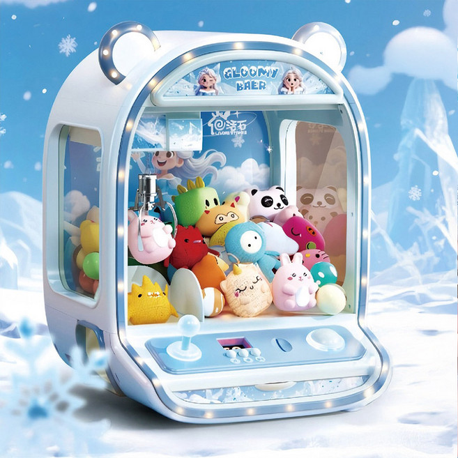 토이토이 스노우 공주 인형뽑기기계 어린이선물 뽑기, 1세트