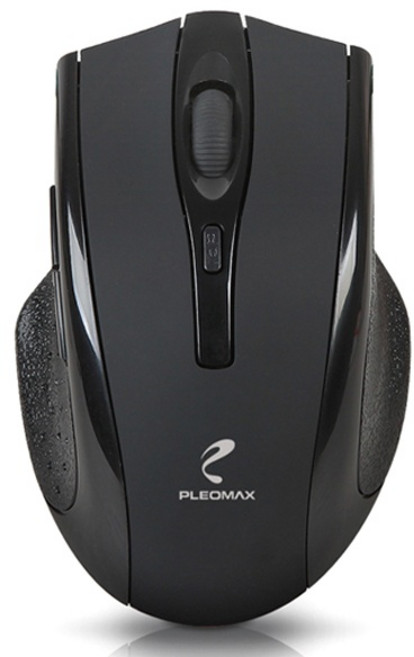(플레오맥스) 무선 광마우스 PLEOMAX MOC-WM10 (블랙), 블랙