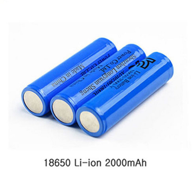 18650배터리 2000mAh 보호회로 건전지 충전지 리튬이온 배터리 kc인증, 1개