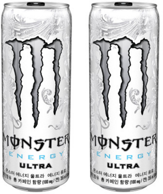 몬스터에너지 울트라 355ml 에너지음료, 5개