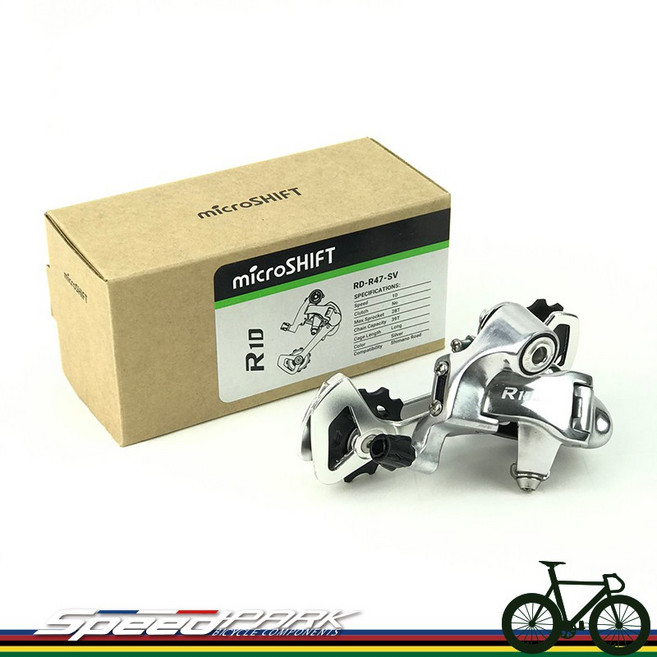 microSHIFT R10 後變速器 短腿 適用公路車 3x9/3x10, 1個