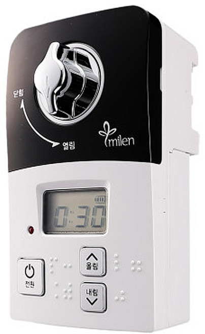 미랜콕 가스차단기 가스안전차단기 가스타이머 가스밸브, 미랜콕 MG-06BT(블랙), 1세트