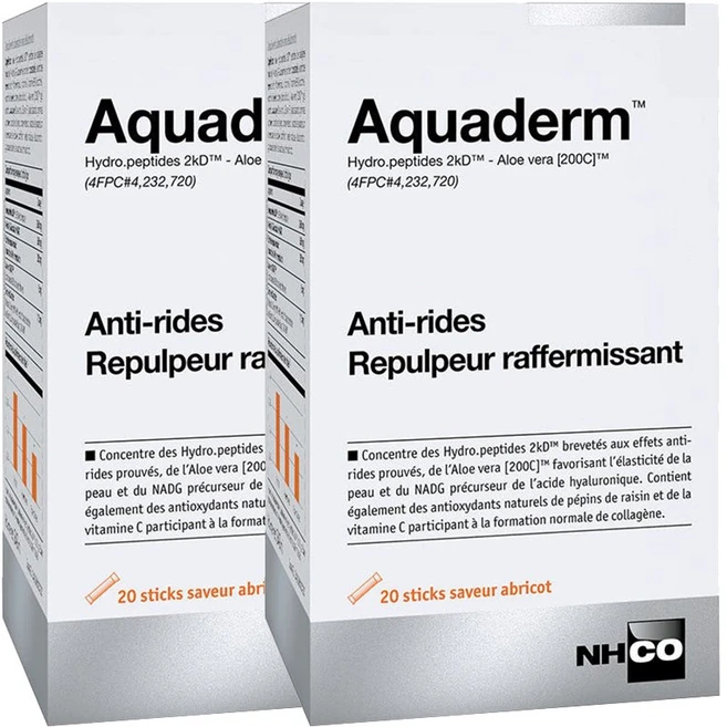 프랑스 NHCO 안티링클 아쿠아덤 콜라겐 Aquaderm, 2개 - 쿠팡