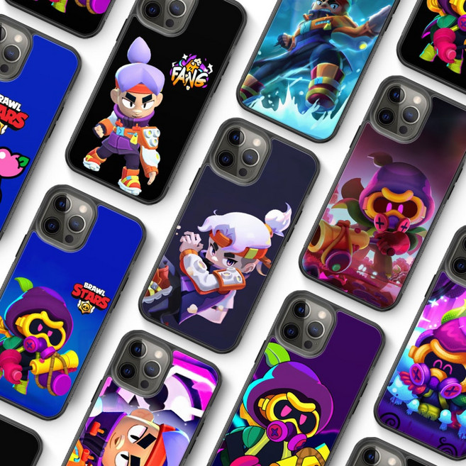 브롤스타즈 케이스 아이폰5 아이폰6 아이폰7 아이폰8 아이폰SE2 아이폰SE3 X XR XS MAX