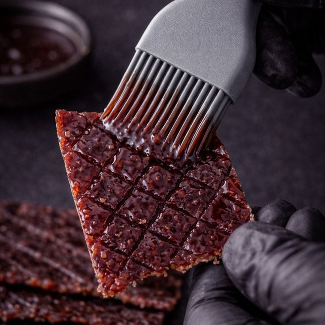 국내산 소고기 83% 매운 육포, 10개, 20g