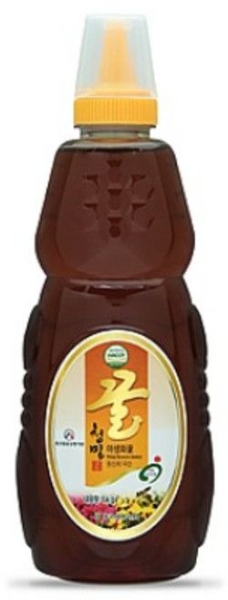 한국양봉농협 자연 벌꿀 청밀 야생화 꽃꿀1kg(튜브), 1kg, 1개