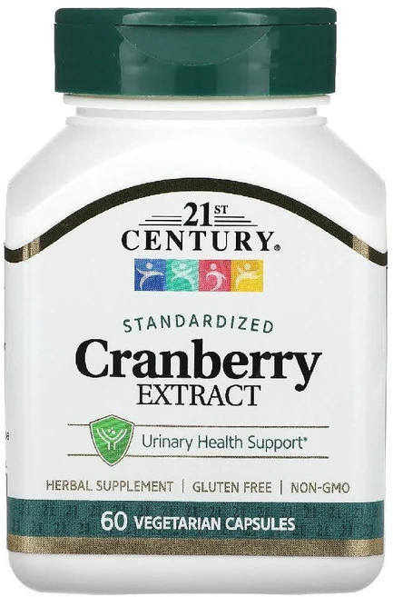 21세기센트리 크랜베리 추출물 베지테리안 캡슐, 60개입, 1개, 60정 - 쿠팡