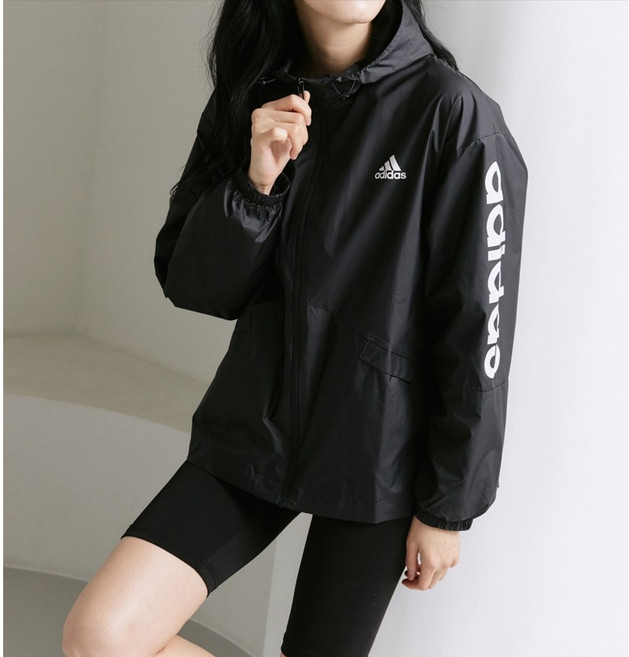 아디다스 여성 바람막이 가벼운 자켓 윈드브레이커 러닝 집업
