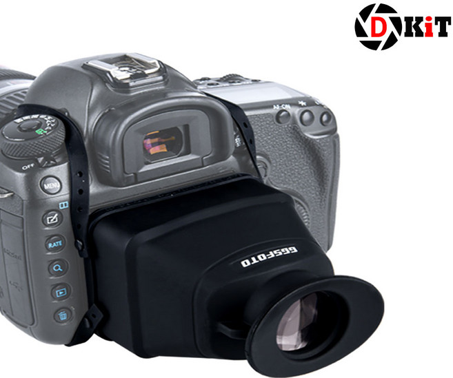 디키트 카메라 LCD 뷰파인더 3X DSLR 카메라, 뷰파인더 SQ886