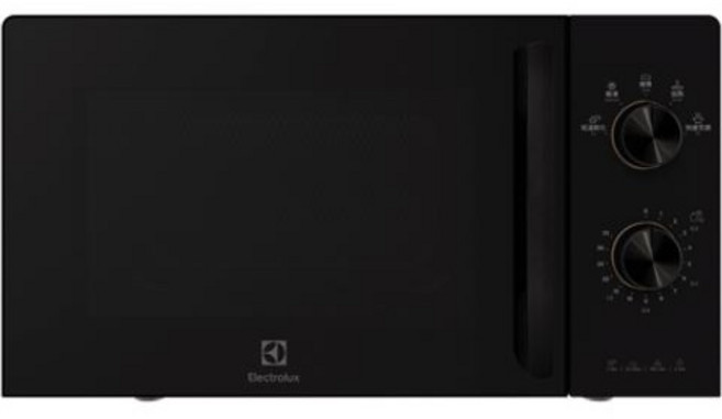 Electrolux伊萊克斯 25公升 獨立式燒烤微波爐 EMG25D22BM 快速加熱 燒烤功能