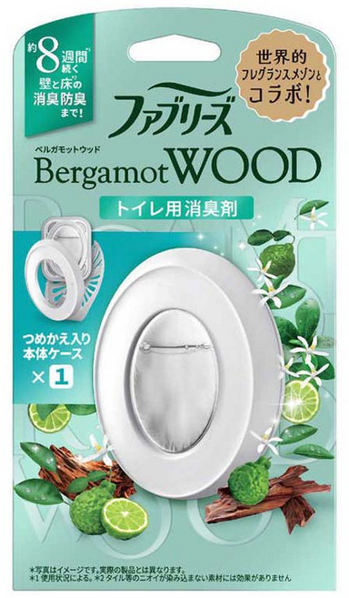 febreze 風倍清 廁所用除臭劑 佛手柑木質香, 1個, 6.3ml