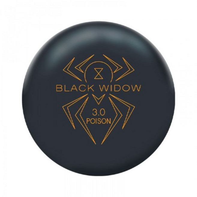 햄머 블랙위도우 3.0 포이즌 블랙 볼링공 소프트볼 공인구, 13파운드, 1개