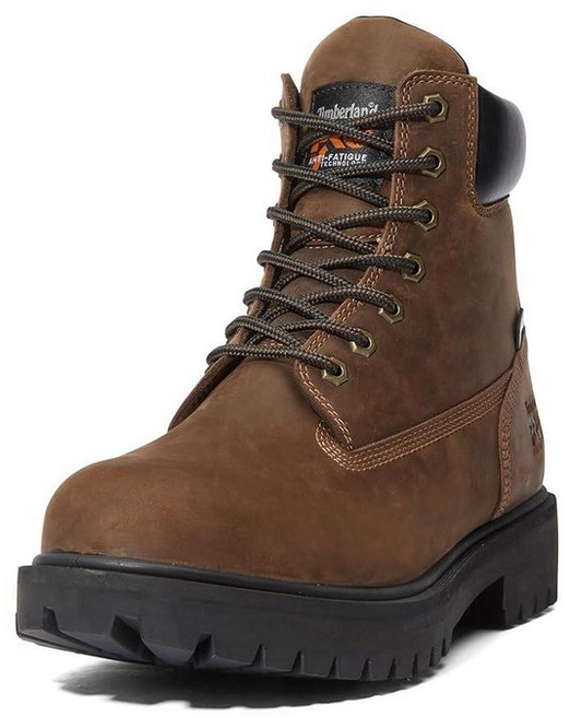 Timberland PRO 남성용 Direct Attach 15.2cm(6인치) 소프트 토 단열 방수 산업용 작업 부츠 브라운. 12