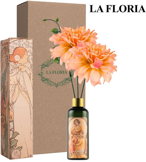 라플로리아 꽃 디퓨저, 1개, 200ml, S3.제주동백향/B3.달리아L12/오렌지