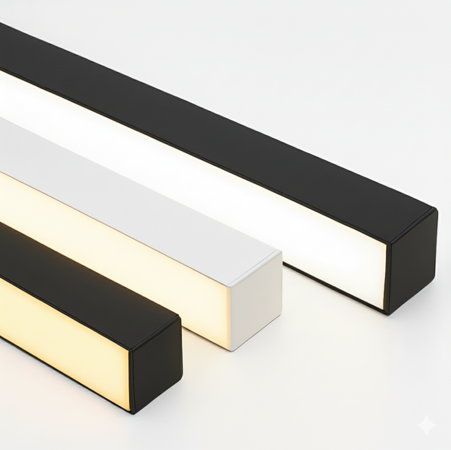 루미나 국산 LED 라인등 1500mm 30W 직부등 슬림디자인 일자등 카페등, 전구색(노란색 3000K), 블랙