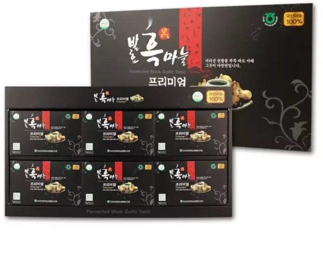 지리산 마천농협 지리산 마천골 발효 흑마늘 진액 프리미엄 70mlx30포 / 흑마늘 즙, 1개, 70ml