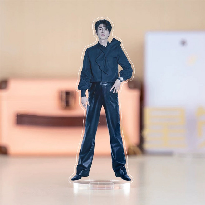 장릉혁 장링허 굿즈 아크릴스탠드 15cm 애니 앵도호박 중드, H