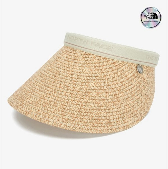 노스페이스 NE3CQ10A 우먼 플렉시 웨빙 선 캡 KJV622 PGR987, ONE, IVORY
