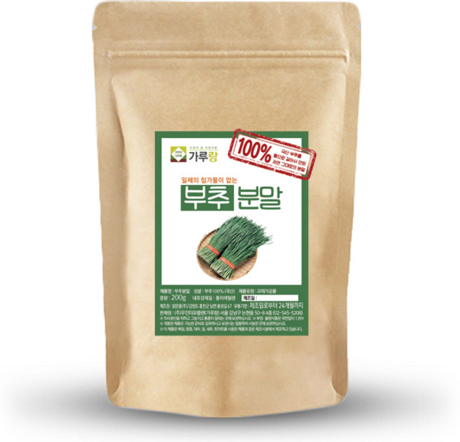 가루랑 부추 분말, 200g, 1개