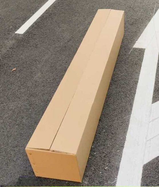 긴박스 택배상자 대형 전자피아노 골프채 장우산 긴택배박스 박스 수납 케이스, 1개, 6. 길이 90cm X10X10CM